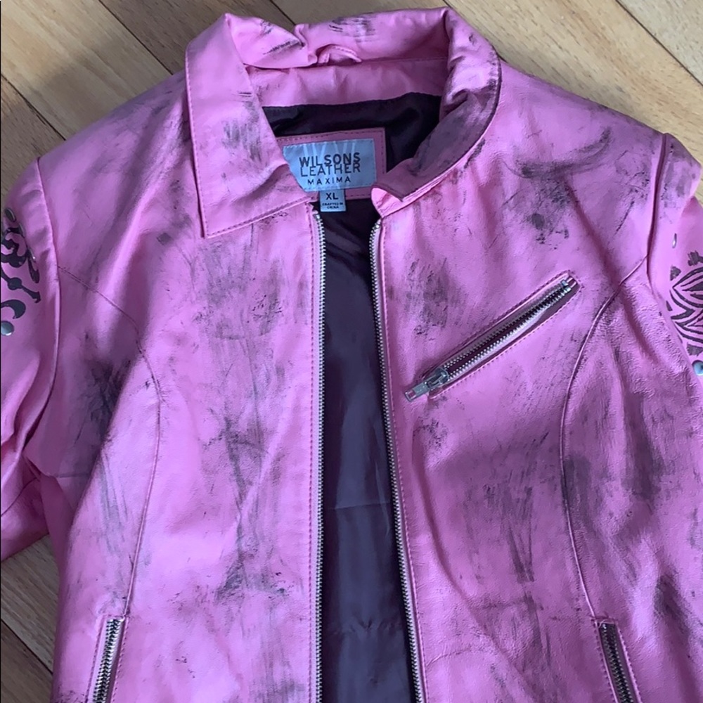 NWT WILSONS LEATHER ROCKER JACKET-xl